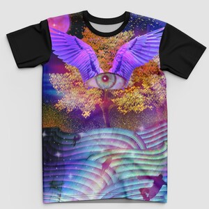  Weirdcore Dreamcore Aesthetic Surreal Fantasy Pastel Art V-Neck  T-Shirt : Clothing, Shoes & Jewelry