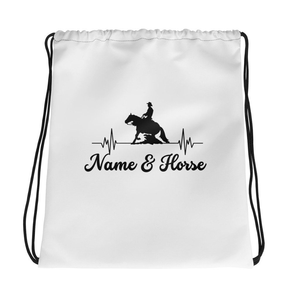 Personalized Equestrian Helmet Bag for Horse Lover Riding Helmet Storage Bag for Horse Show