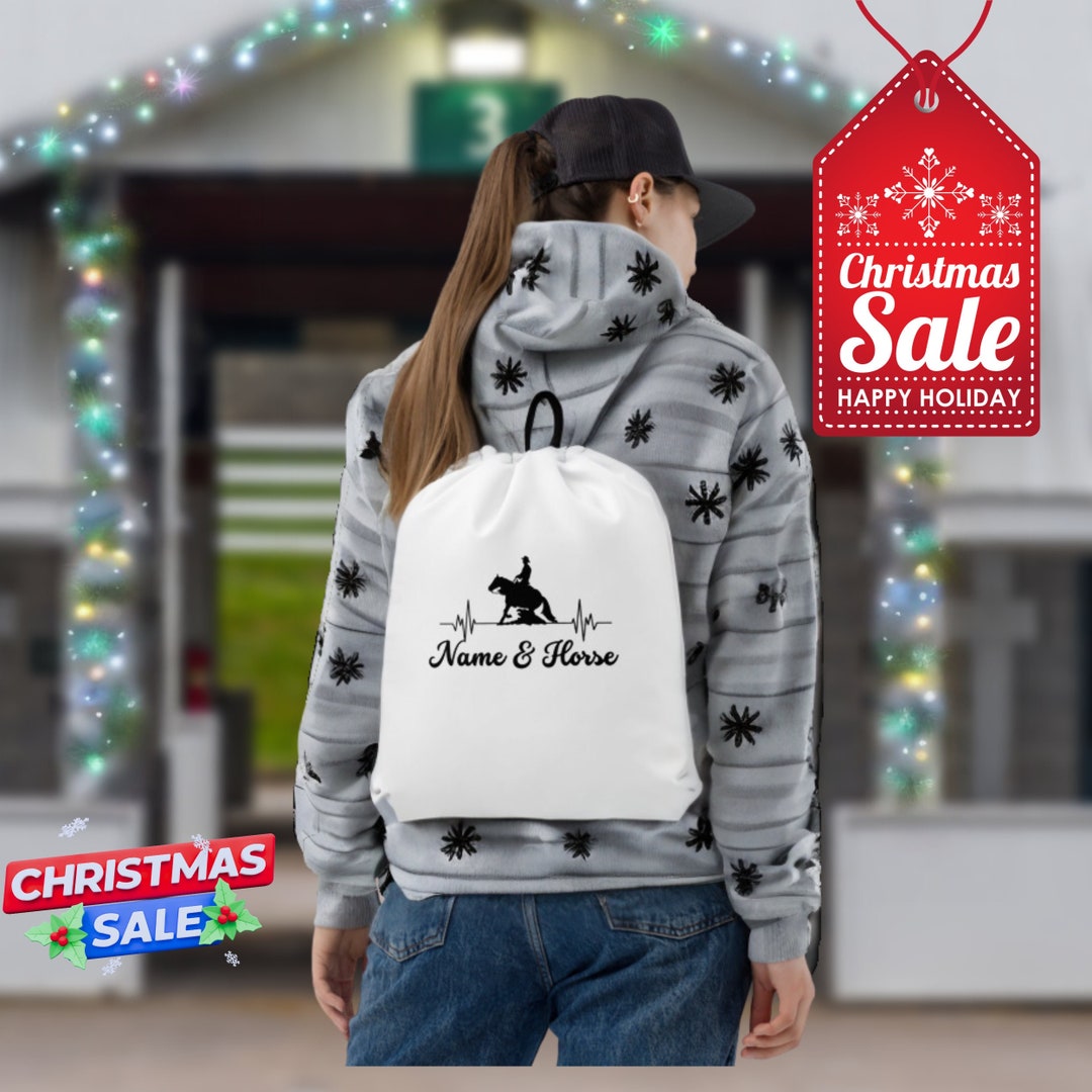 Personalized Equestrian Helmet Bag for Horse Lover Riding Helmet Storage Bag for Horse Show