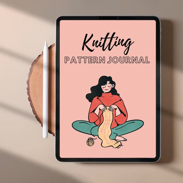 Stitch by Stitch: Custom [Digital] Knitting Journal - Softcover Diary for Patterns & Reflections, Ideal Gift for Knitters