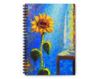 Sunflower Spiral Notebook