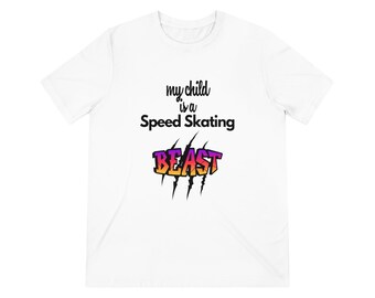 My Child is a SPEED SKATING BEAST and I am their Enthusiast Supporter Follower Die-hard Fan Sports lover aficionado All Sports Biggest Fan