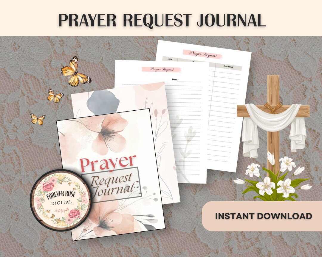 Digital Prayer Journal | Bible Study | Scripture Notebook | Canva ...