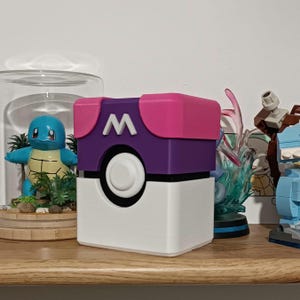 Deckbox Pokémon Boîte de Rangement pour Cartes  – Modèles Masterball