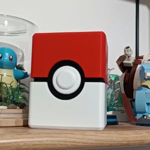 Deckbox Pokémon Boîte de Rangement pour Cartes  – Modèles Pokeball