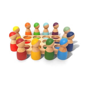 Endless Possibilities of Open-Ended Play with Our Wooden Peg Dolls: Perfect for Montessori Toddlers and Waldorf wooden Peg Dolls