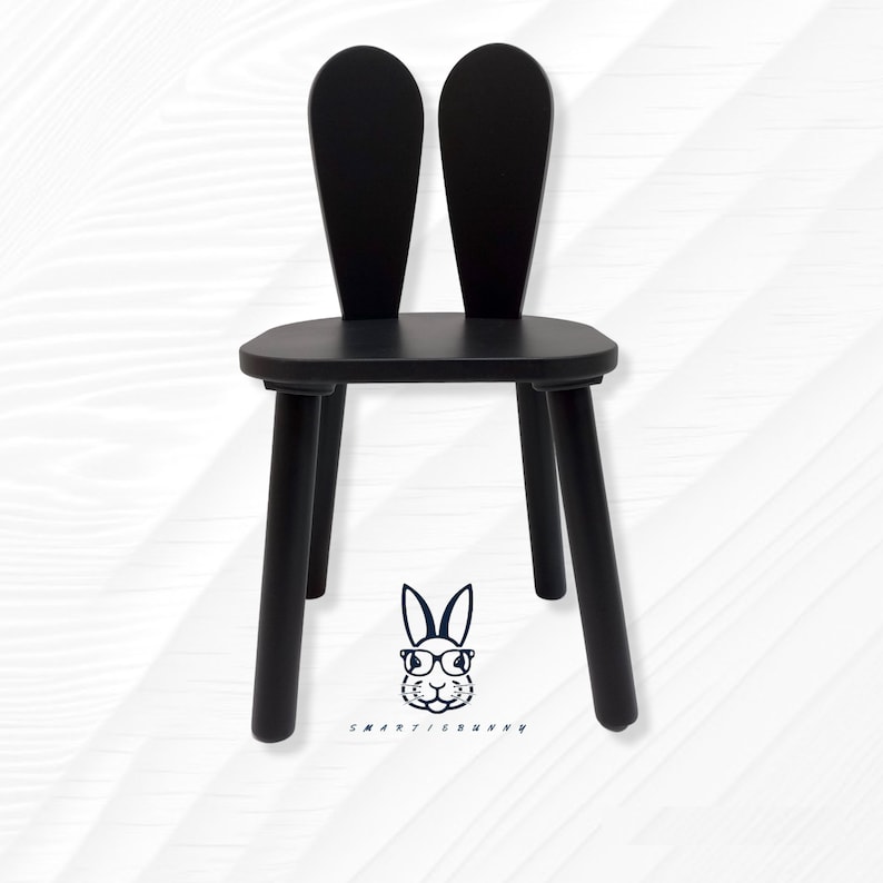 Smartie-Bunny wooden table and chair set is produced from first quality wood, materials used in this Montessori table and chair set are suitable for children use.