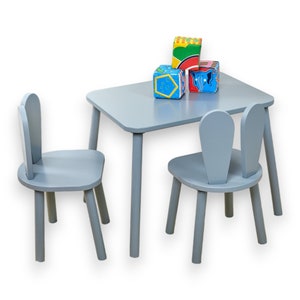 Kids table and chair set,Kids bedroom furniture,Activity table with chairs,Kids furniture,Montessori furniture,Childrens table,Kids table