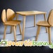 see more listings in the Natural kids table chair section