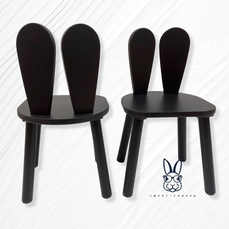 Smartie-Bunny wooden table and chair set is produced from first quality wood, materials used in this Montessori table and chair set are suitable for children use.