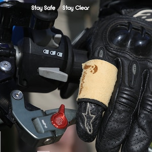 VizorWize - How to keep your visor clear whilst you ride. Unisex. Handmade. Perfect gift for the responsible motorcyclist.