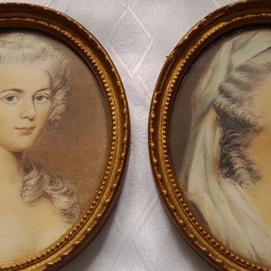 Two Victorian Portraits of Ladies, Oil on Board