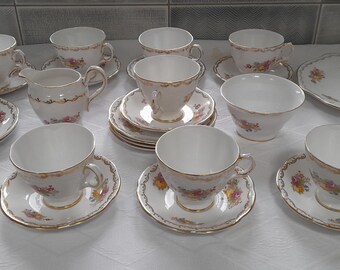 Royal Tara Rsh Chna Shamrock Tea Cup And Saucer | Tea Cups, Bone