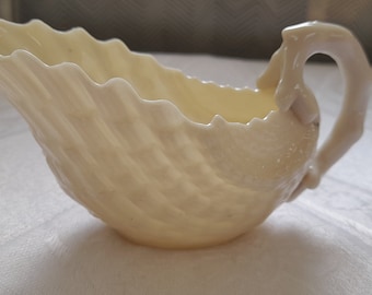 First Period Belleek Creamer, 1863 - 1891