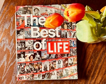 Vintage 1970er Couchtischbuch „The Best of Life“, 1. kanadische Ausgabe