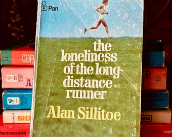 Vintage 1980s Book The Loneliness of the Long Distance Runner by Alan Sillitoe