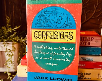 Vintage-Buch „Confusions“ aus den 1960er Jahren von Jack Ludwig