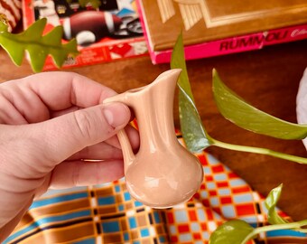 The Tiniest Blush-Pink Pitcher or Bud Vase