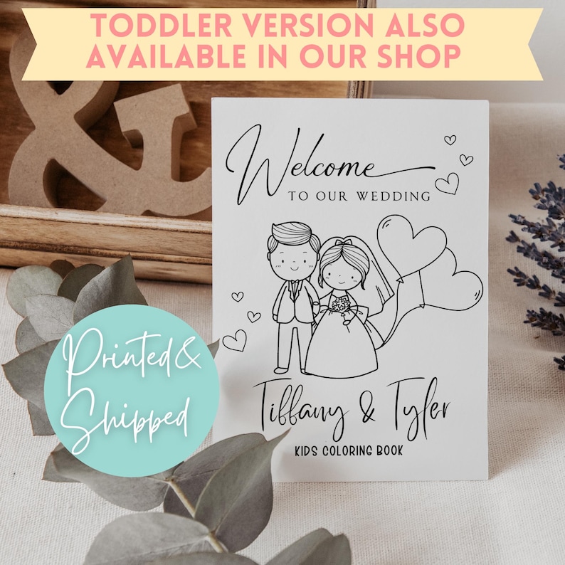 WEDDING Activity Book, Personalized Kids Activity Book, Kids Wedding Favor, Wedding Activity Book for Kids, Wedding Coloring Book, Origami image 11