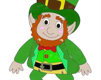 St. Patrick's Day Craft, Build your own Leprechaun, Leprechaun Project