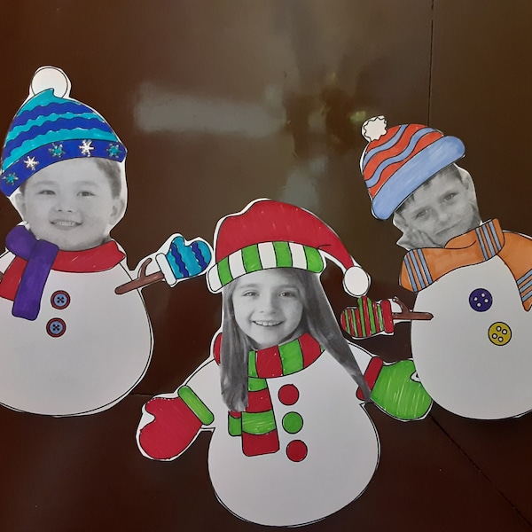 Snowman Christmas Craft Activity - BEST Parent Gift!