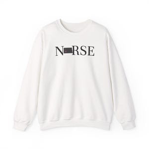 Nurse Proud Sweatshirt, North Dakota RN Gift, Medical Worker Appreciation, Healthcare Professional Jumper, Unisex Nursing Crewneck, Hospital
