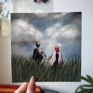 CSM Inspired Print - Out of Reach Print - Matte/Glossy Art Print - Decorative Art Print - Square Art Print