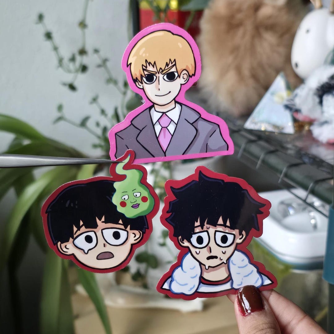 MP100 Psychic Anime Inspired Stickers - Etsy