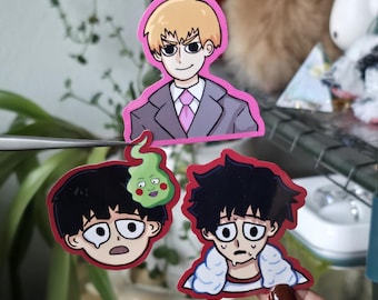 Pegatinas inspiradas en el anime psíquico MP100