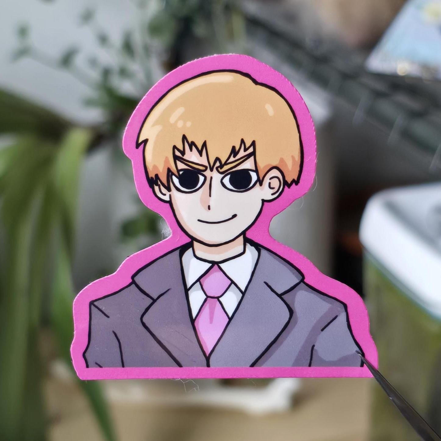 Psychic Sticker MP100 Psychic Anime Inspired Stickers - Etsy
