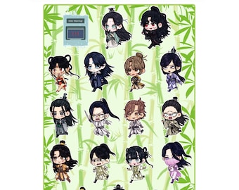 SCUM VILLAIN - SVSSS Full Cast Stickersheet