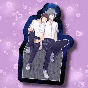 Shinji and Kaworu Sticker