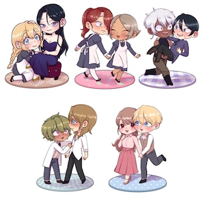 I Seduced The Villainess Webtoon Couple Charms