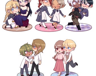Uwiodłem złoczyńcę Webtoon Couple Charms