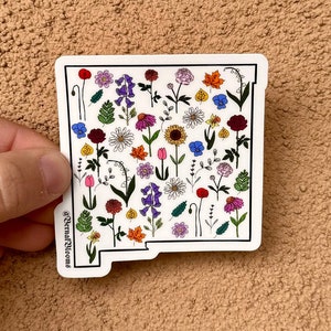 New Mexico Sticker, State sticker