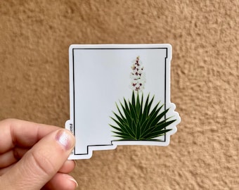 New Mexico Sticker, Yucca Sticker