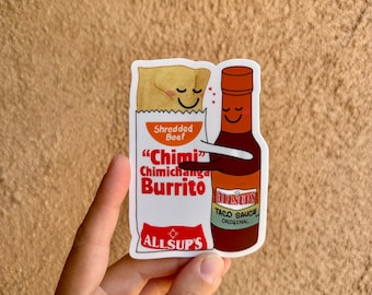 Allbad Sticker, New Mexico sticker, hot sauce sticker