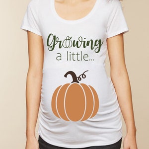 Pumkin Pregnancy T-Shirt Digital Download - Growing a Little Pumkin SVG, Pregnancy svg, Fall svg, Autmn svg, Cricut Cut File, Silhouette