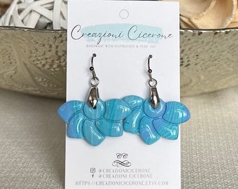 Earrings - Dangle - Lightweight - Hypoallergenic - Clay