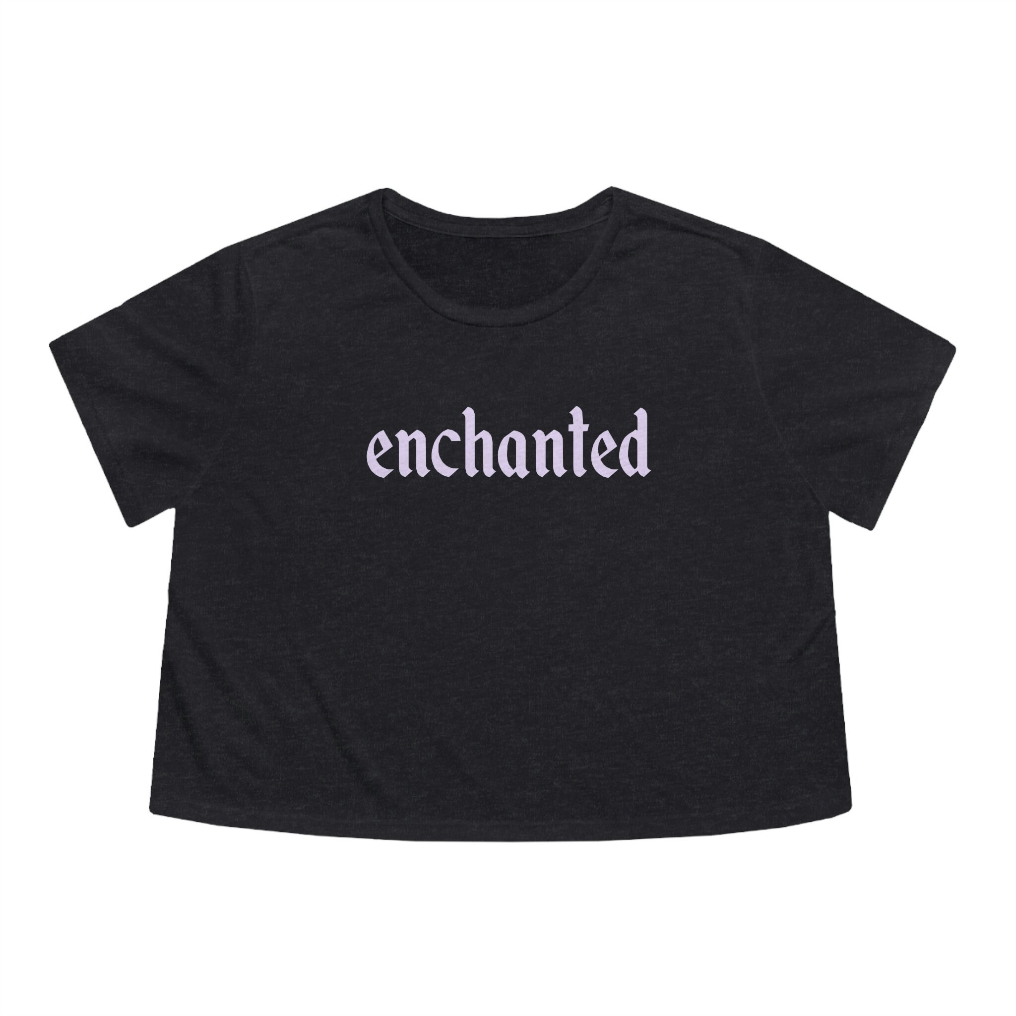 Enchanted Taylor Crop Top Shirt, Taylor Flowy Cropped Tee