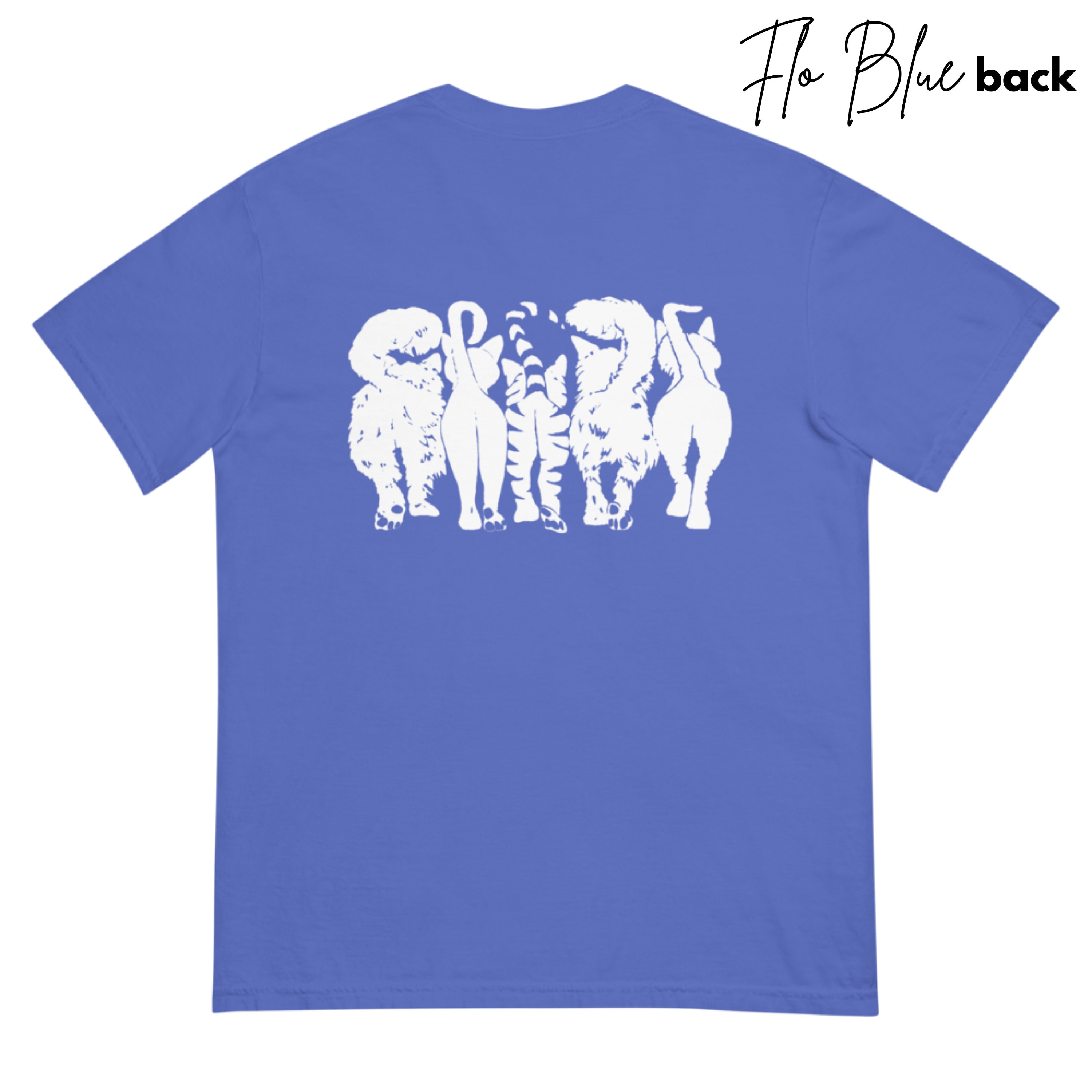 Vintage Inspired 90's Cat Shirt - Double Sided Comfort Colors Tee