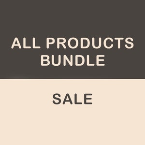All Spreadsheet Planners - Bundle Sellout