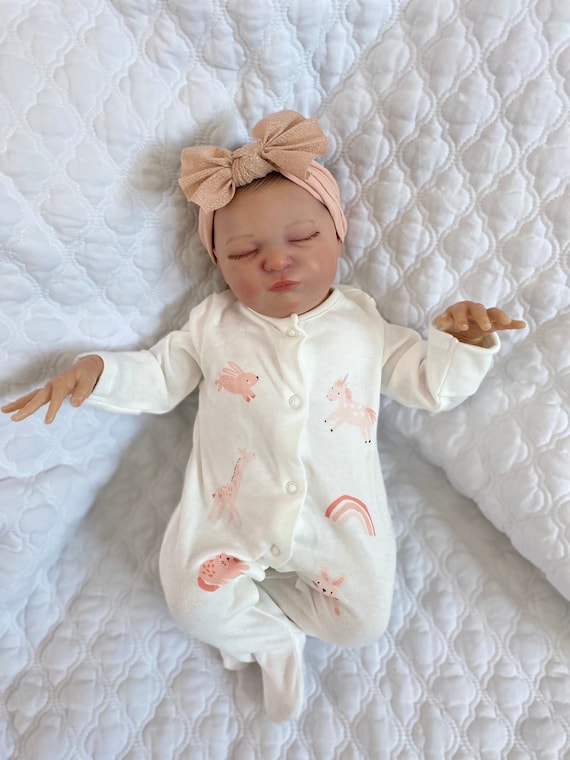 Reborn baby eyes closed new arrivals