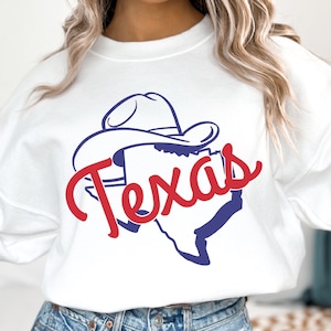 Retro Texas cowboyhoed PNG sublimatie digitale download, Western Country Clip Art, Lone Star State vintage stijl grafisch ontwerp