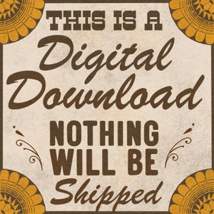 Outlaw Spirit Retro Western Cowboy Digital Download - Great for Sublimation, DTG, Cut Files - in Both SVG and PNG File Formats