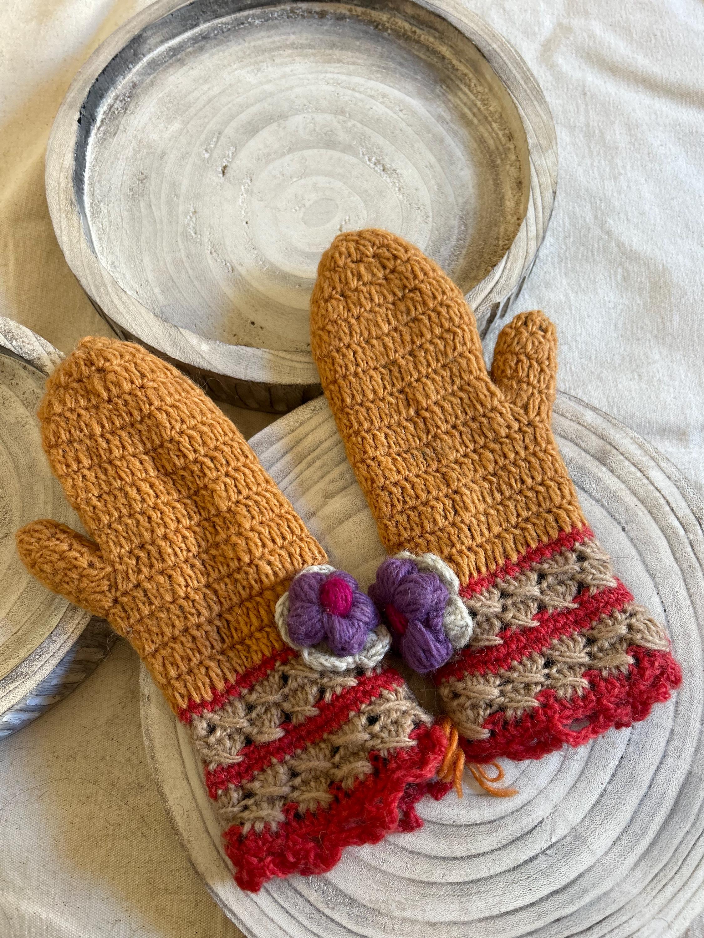 Lambs Wool Fingerless Gloves - Etsy