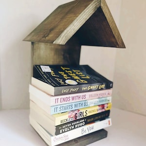 Book Place Holder, Book Nook, Bedside book holder, kids book organizer