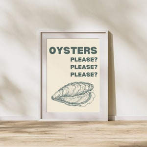 Oyster Print (Wall Art)