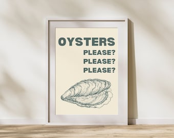 Oyster Print (Wall Art)