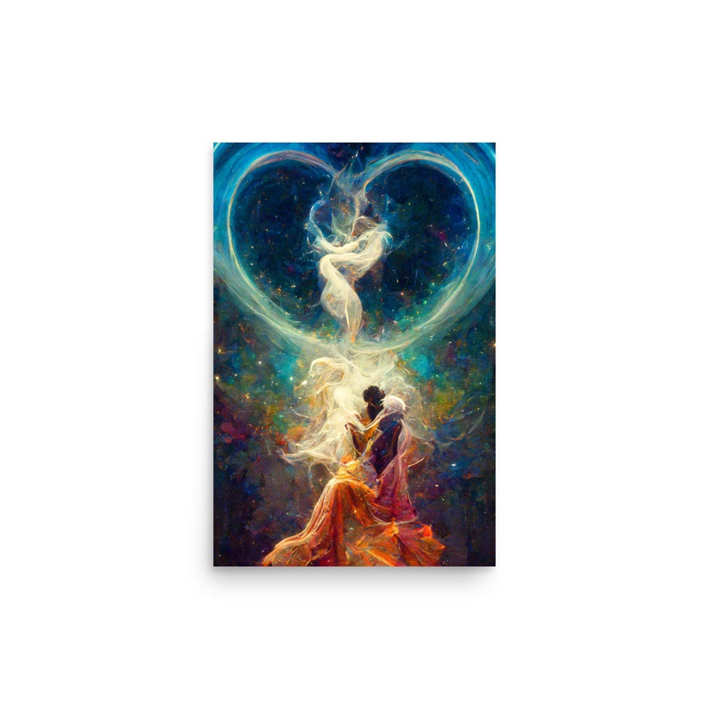 Soulmates Wall Art Soulmates Poster Soulmates Print True Love Wall Art